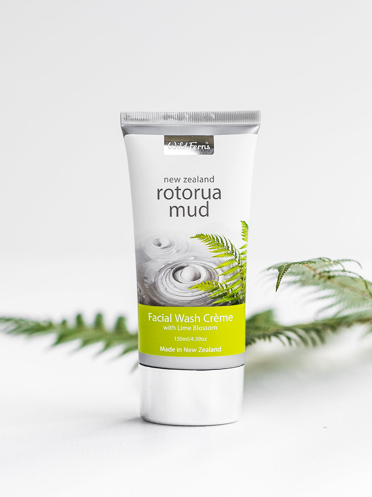 Rotorua Mud Facial Wash Crème with Lime Blossom, 130 ml