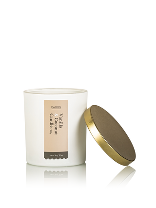 Parrs Vanilla and Coconut Candle