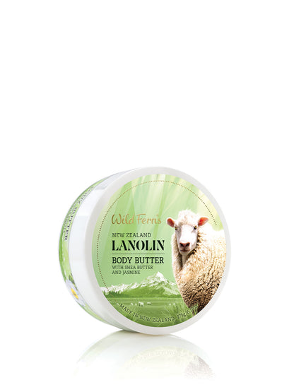 Lanolin Body Butter with Shea Butter and Jasmine, 175 g