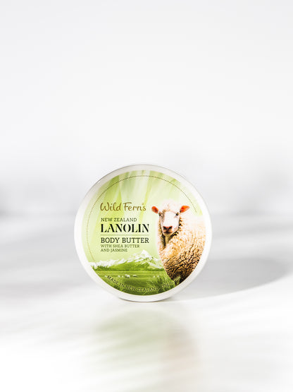 Lanolin Body Butter with Shea Butter and Jasmine, 175 g