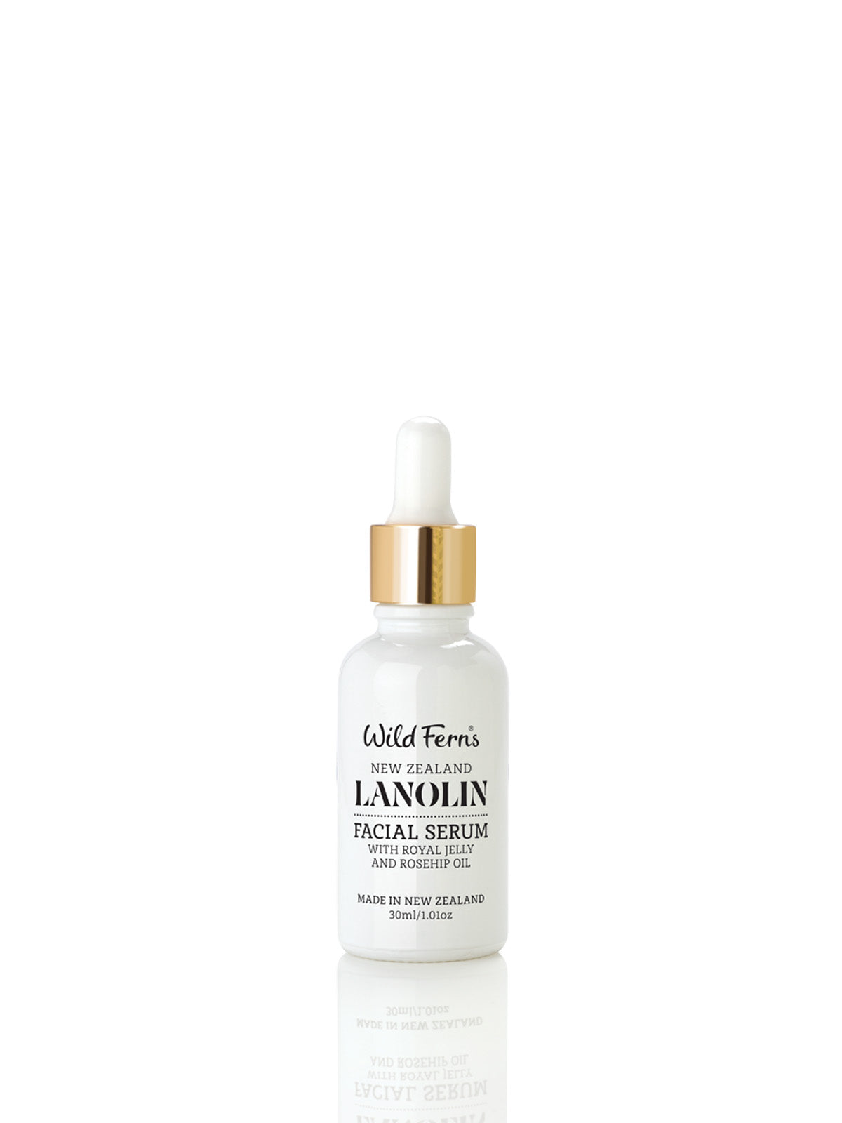 Lanolin Facial Serum with Royal Jelly and Rose Hip Oil, 30 ml