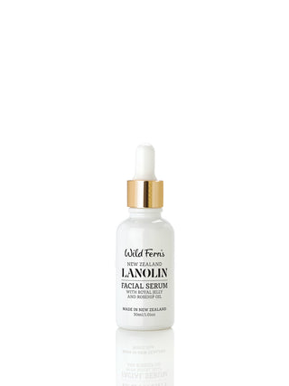 Lanolin Facial Serum with Royal Jelly & Rose Hip Oil