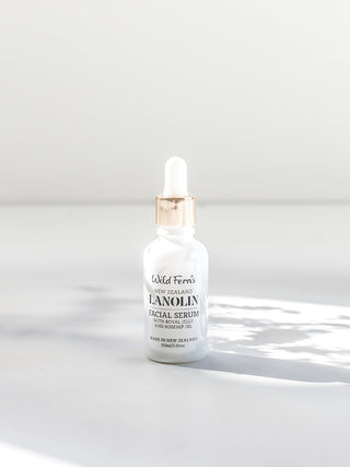 Lanolin Facial Serum with Royal Jelly & Rose Hip Oil