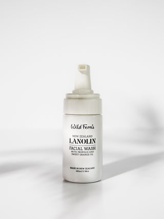 Lanolin Facial Wash with Propolis & Sweet Orange