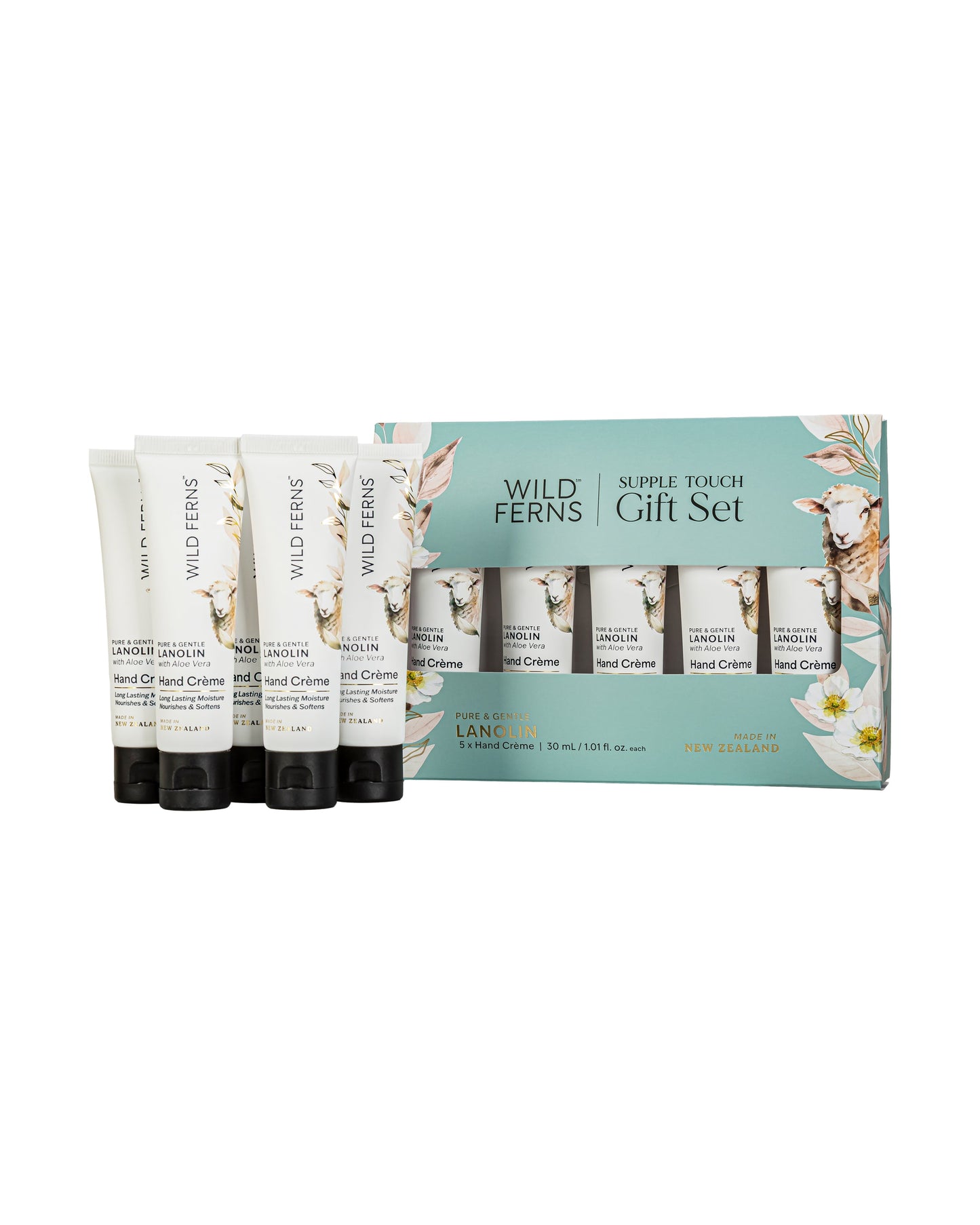 Wild Ferns Lanolin Supple Touch Hand Crème Gift Set
