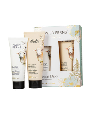 Wild Ferns Lanolin Dream Duo Gift Box