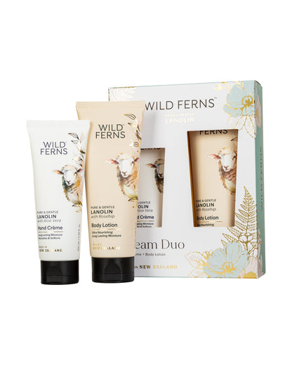 Wild Ferns Lanolin Dream Duo Gift Box