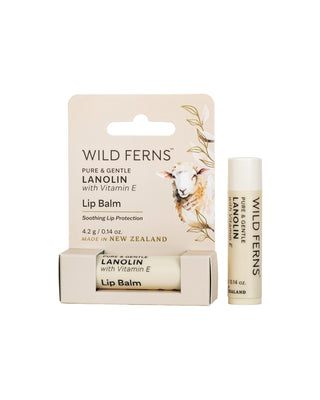 Wild Ferns Lanolin Lip Balm