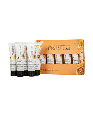 Wild Ferns Mānuka Honey Golden Touch Hand Crème Gift Set