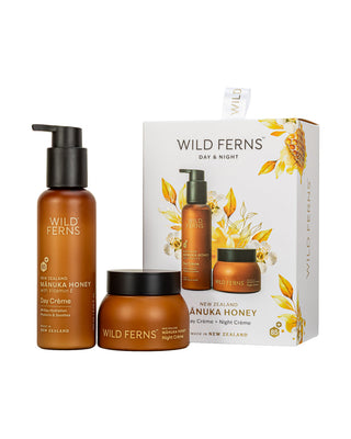Wild Ferns Mānuka Honey Day & Night Gift Set