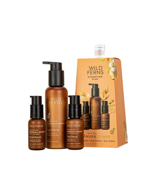 Wild Ferns Mānuka Honey Hydration Plus Gift Set