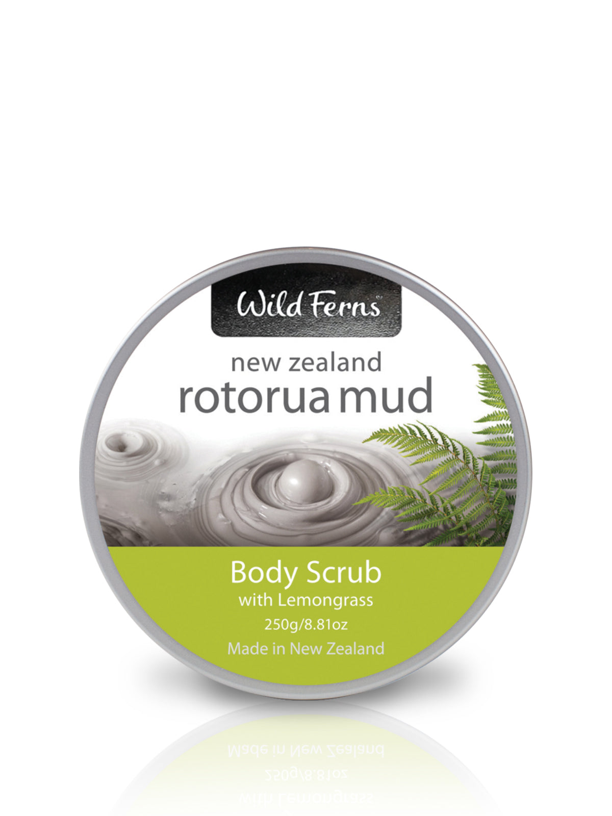 Rotorua Mud Body Scrub with Lemongrass, 250 g