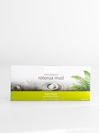 Rotorua Mud Face Pack with Manuka Honey 80+, 20 g / 90 ml
