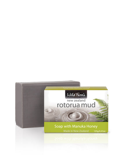 Rotorua Mud Soap with Manuka Honey, 125 g