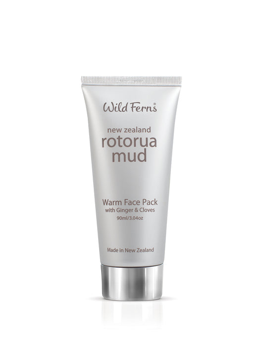 Rotorua Mud Warm Face Pack with Ginger & Cloves, 90 ml