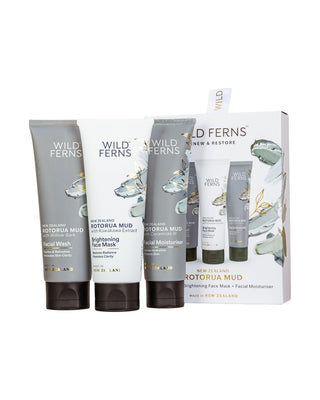 Wild Ferns Rotorua Mud Renew & Restore Gift Set