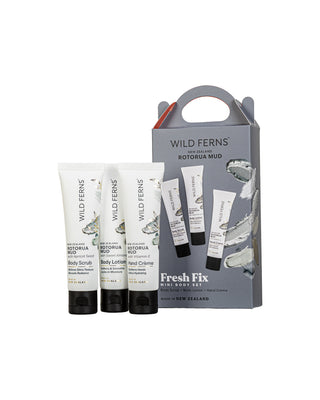 Wild Ferns Rotorua Mud Fresh Fix Mini Body Gift Set