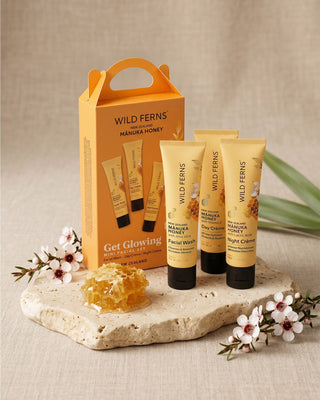 Mānuka Honey Get Glowing Mini Facial Set