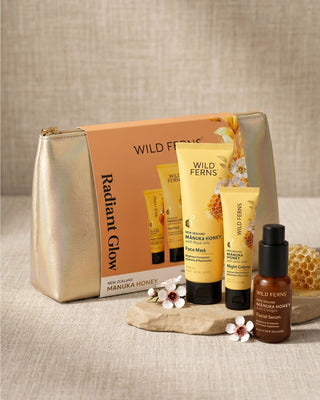 Mānuka Honey Radiant Glow Cosmetic Bag Set