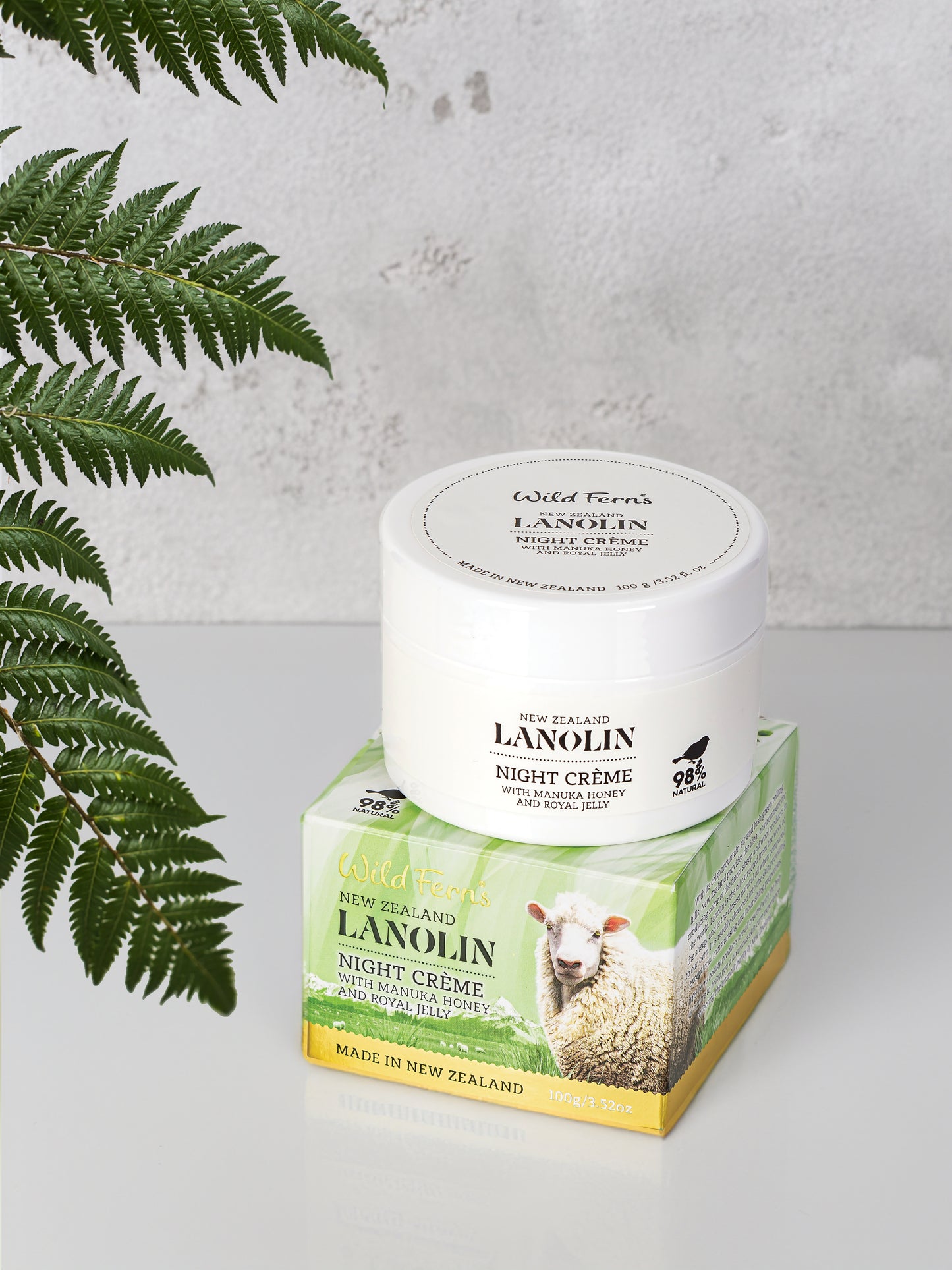 Lanolin Night Creme with Manuka Honey & Royal Jelly 100g