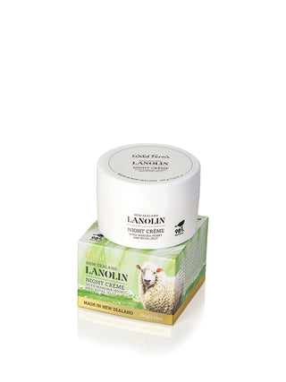 Lanolin Night Crème with Mānuka Honey & Royal Jelly