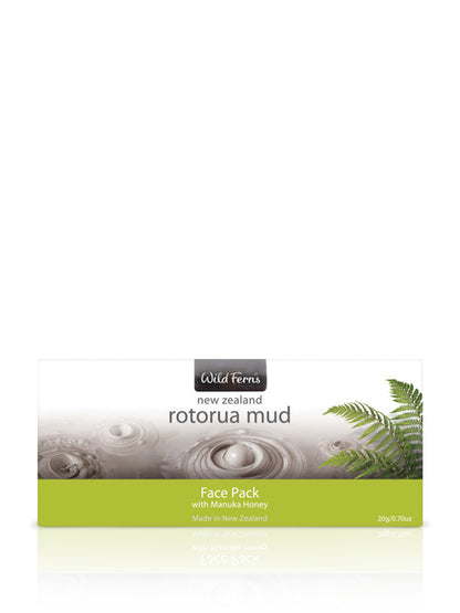 Rotorua Mud Face Pack with Manuka Honey 80+, 20 g / 90 ml